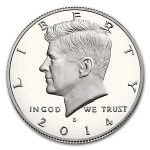 2014-S Kennedy Half Dollar Gem Proof