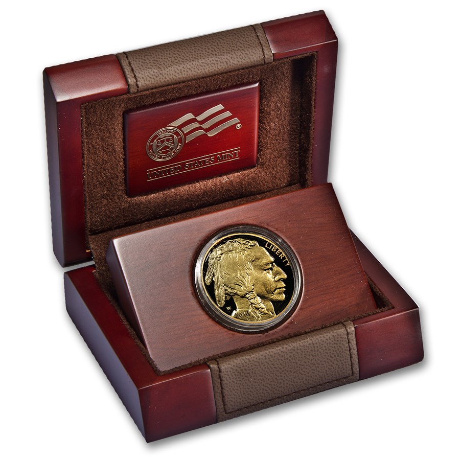 2014-W 1 oz Proof Gold Buffalo (w/Box & COA)