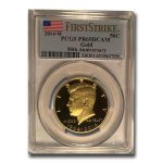 2014-W 3/4 oz Gold Kennedy Half Dollar PR-69 PCGS (FirstStrike®)
