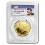 2014-W 3/4 oz Gold Kennedy Half Dollar PR-70 PCGS (FirstStrike®)