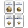 2014-W 4-Coin Proof American Gold Eagle Set PF-70 NGC (ER)