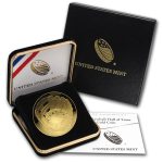 2014-W Gold $5 Commem Baseball HOF Proof (w/Box & COA)