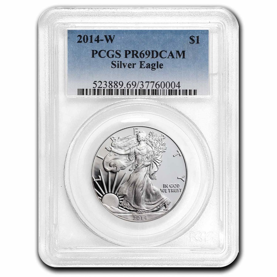 2014-W Proof American Silver Eagle PR-69 PCGS