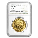 2015 1 oz Gold Buffalo MS-70 NGC