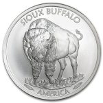 2015 1 oz Silver Native American Mint $1 Sioux Indian BU