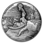2015 2 oz Silver Coin - Biblical Series (David & Goliath)