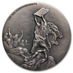 2015 2 oz Silver Coin Only - Biblical Series (Ten Commandments)