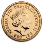 2015-2021 Great Britain Gold Sovereign Elizabeth II BU