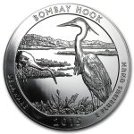 2015 5 oz Silver ATB Bombay Hook National Wildlife Refuge, DE
