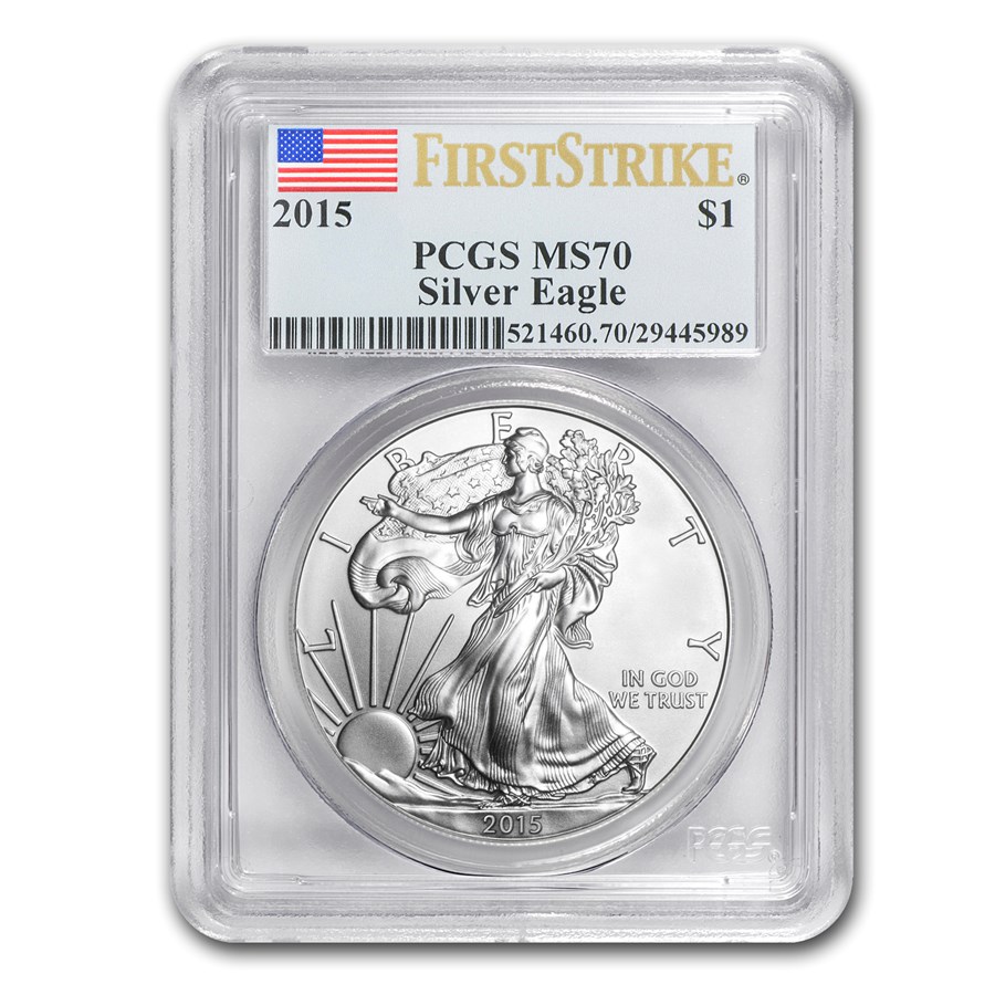 2015 American Silver Eagle MS-70 PCGS (FirstStrike®)