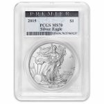 2015 American Silver Eagle MS-70 PCGS