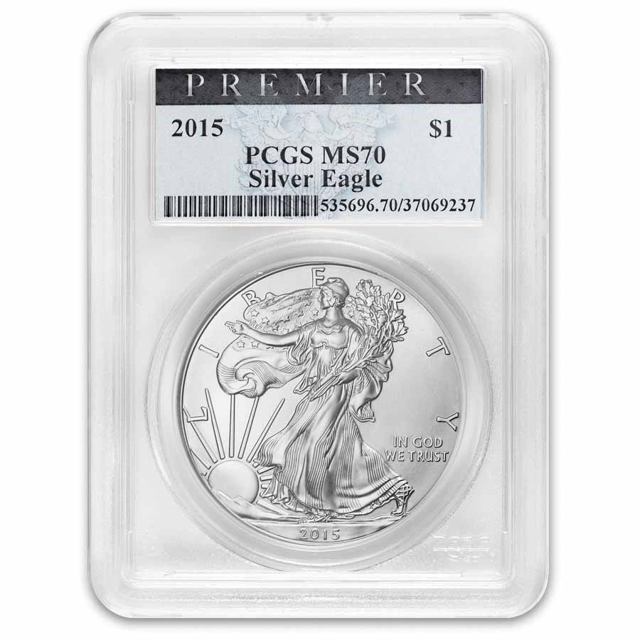 2015 American Silver Eagle MS-70 PCGS