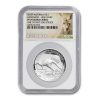 2015 AUS 1 oz Ag Kangaroo NGC PF-70 HR One of First 2500 Struck