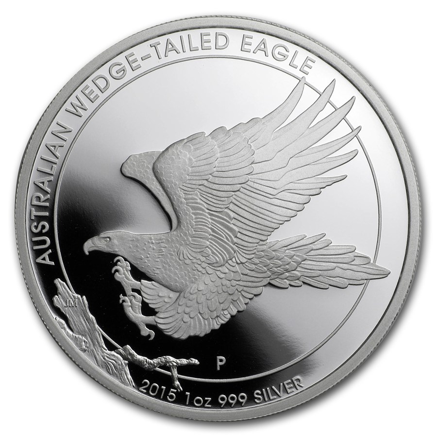 2015 Australia 1 oz Silver Wedge Tailed Eagle Proof