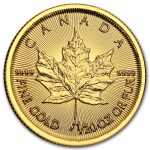 2015 Canada 1/20 oz Gold Maple Leaf BU