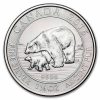 2015 Canada 1.5 oz Silver $8 Polar Bear & Cub BU
