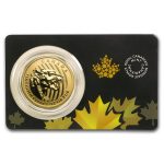 2015 Canada 1 oz Gold Growling Cougar .99999 BU (Dmgd Assay)