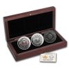 2015 Canada 3-Coin Silver Singing Moon Mask Set