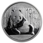 2015 China 1 oz Silver Panda BU (In Capsule)