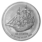 2015 Cook Islands 1/2 oz Silver Bounty Coin