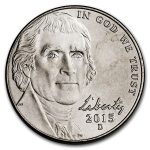 2015-D Jefferson Nickel BU