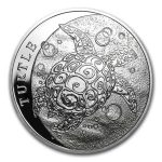 2015 Niue 1 oz Silver $2 Hawksbill Turtle BU