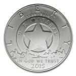 2015-P U.S. Marshals Service $1 Silver Commem BU (Capsule Only)