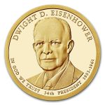 2015-S Dwight Eisenhower Presidential Dollar Proof