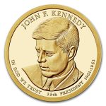 2015-S John F. Kennedy Presidential Dollar Proof