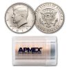 2015-S Kennedy Half Dollar 20-Coin Roll Proof