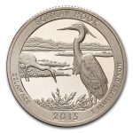 2015-S Quarter ATB Bombay Hook National Wildlife Gem Proof