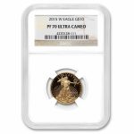 2015-W 1/4 oz Proof American Gold Eagle PF-70 UCAM NGC