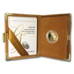 2015-W 1/4 oz Proof American Gold Eagle (w/Box & COA)
