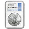 2015-W Burnished Silver Eagle MS-70 NGC (First Day of Issue)