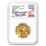 2015-W High Relief American Liberty Gold MS-70 NGC (Mike Castle)