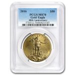 2016 1 oz American Gold Eagle MS-70 PCGS