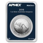 2016 Australia 1 oz Silver Kangaroo (MintDirect® Single)