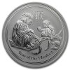 2016 Australia 1 oz Silver Lunar Monkey BU (Series II)