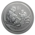 2016 Australia 10 oz Silver Lunar Monkey BU