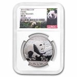 2016 China 30 gram Silver Panda MS-69 NGC (Early Releases)