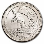 2016-D ATB Quarter Fort Moultrie National Monument BU