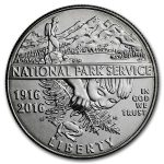 2016-D National Park Service Clad 1/2 Dollar BU (Box & COA)