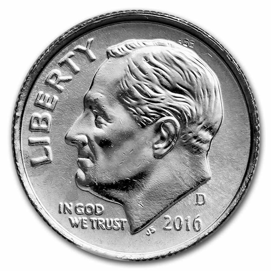 2016-D Roosevelt Dime BU