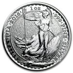 2016 Great Britain 1 oz Silver Britannia BU