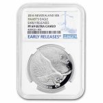 2016 New Zealand 1 oz Silver Haast's Eagle PF-69 NGC (ER)