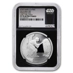 2016 Niue 1 oz Silver $2 Star Wars Princess Leia PF-70 NGC (ER)