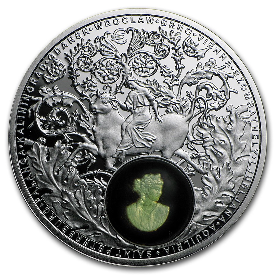 2016 Niue Silver Amber Road Europe