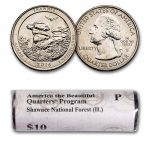 2016-P ATB Quarter Shawnee National Forest 40-Coin Roll BU