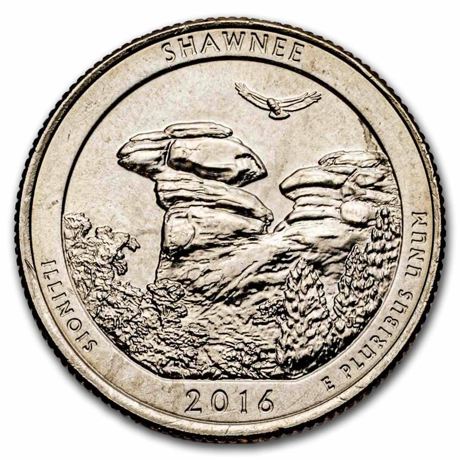 2016-P ATB Quarter Shawnee National Forest BU