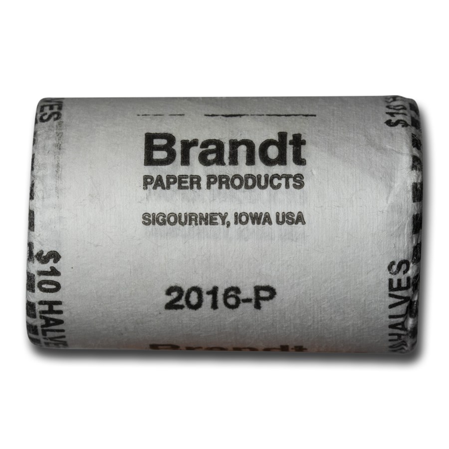 2016-P Kennedy Half Dollar 20-Coin Roll BU
